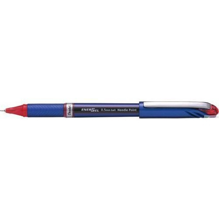 PIÓRO ŻELOWE PENTEL ENERGEL BL117 CZERWONE, CZERWONY