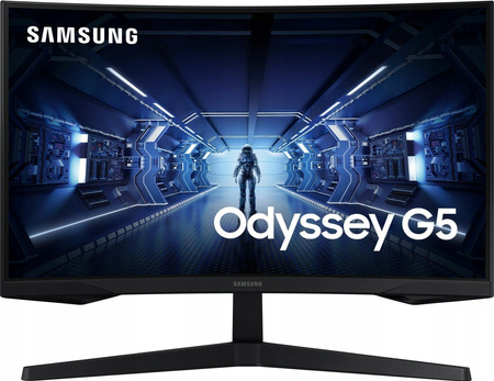 Monitor Samsung Odyssey G5 gamingowy LED curved 27" 2560 x 1440 px VA 144Hz