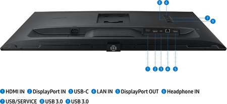 OUTLET Monitor 32 " LED Samsung S32A600UUU 2560 x 1440 px VA